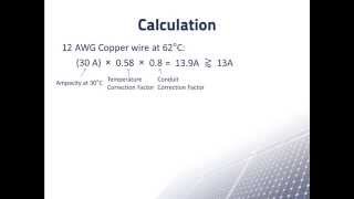 Wire Sizing Example