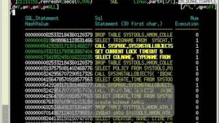 db2top: Regular expressions