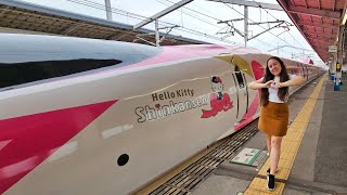 Hello Kitty Shinkansen \u0026 Hello Kitty Bento Box 🎀