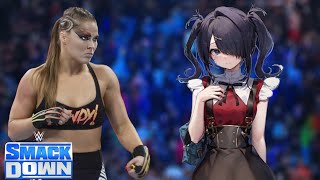 WWE Full Match - Rounda Rousey Vs. Ame Chan : SmackDown Live Full Match