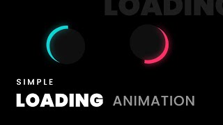 Simple Loading Animation with CSS | Html CSS Page Loader