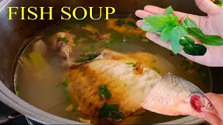 Yummy Tasty Fish Soup Recipe (របៀបស្ងោជ្រក់ត្រីឆ្កោក)