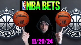 NBA BEST BET OF THE DAY! November 20, 2024