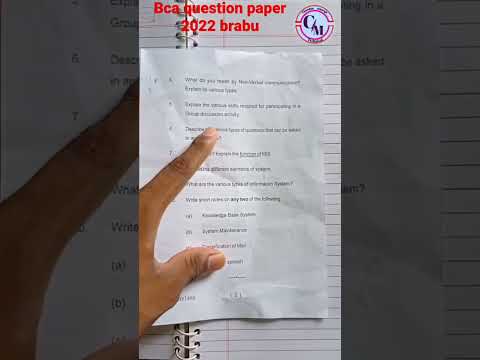 BCA 1st Semester Question Paper 2023 Business Communication |previous ...