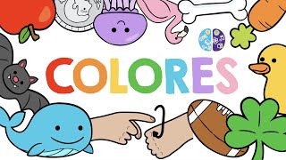 Los Colores en Español, Inglés y LSM - Minders