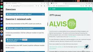 HPC Python's 'pandas' session, for Alvis