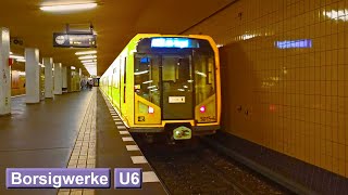 Borsigwerke | Line U6 : Berlin U-Bahn ( BVG H - F90 )