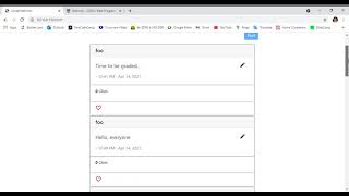 CS50´s Web Programming with Python and JavaScript - Network Assignment (Twitter-like website)
