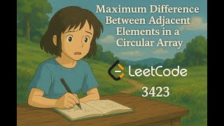 🔁LeetCode 3423 - Max Adjacent Difference in Circular Array | Java Solution Explained | TheCodeCombat