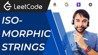 Isomorphic Strings (LeetCode 205) | Full solution using a HashMap | Easy to understand