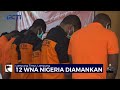 12 WN Nigeria Diduga Terlibat Sindikat Love Scamming Ditangkap Petugas Imigrasi Lampung - SIS 02/08