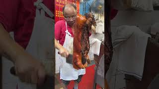 招牌薄脆乳豬  #roastedduck #streetfood #food  #燒鴨 #delicious #bbqpork #roastedgoose  #bbqduck