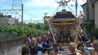 平成27年　神奈川県二宮町・通り三町八坂神社例大祭　神輿渡御