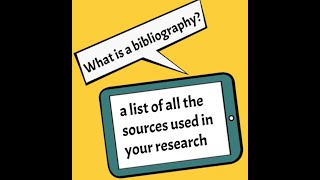 What is a bibliography? #shorts