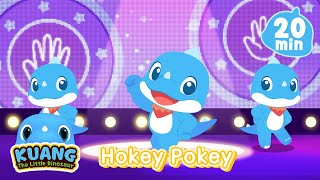 Hokey Pokey  +More  | Nursery Rhymes | Kids Songs | Kuang the little Dinosaur