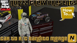 Grand Theft Auto V Online: How To Car 2 R/C Bandito Merge