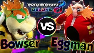 ABM: Bowser Vs Eggman !! Mario Kart 8 Race \u0026 Battle Match!! HD