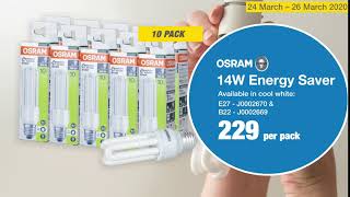 Mica March Deals - Osram Globes