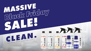 EPIC BLACK FRIDAY SALE ALERT on all CLEAN By Pan Products!!