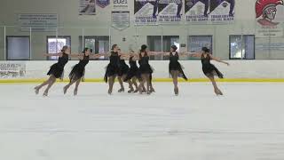 Riley Reaves Clearwater Ice Arena Summer Classic 2022 Synchro Team