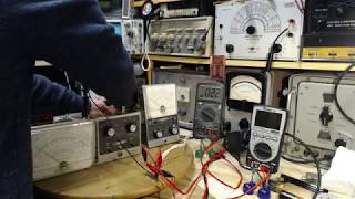 Heathkit Models IM-11 and IM-13 VTVM Video #2 - Calibration