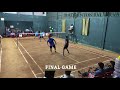 pbc palakkad district badminton doubles tournament final highlights 2k21 varun u0026parthanvslijo u0026srihari