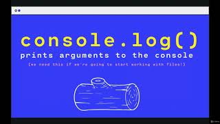 Controlling Program Logic and Flow: Running Code From a Script --The Modern JavaScript Boot Camp