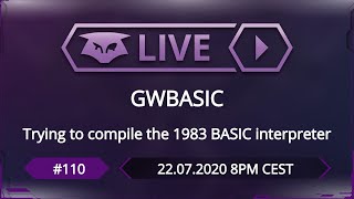 #110: GW-BASIC