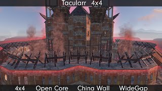 The Tacularr 4x4 - Large Group - China Wall - Open Core - 2022 Rust Base Tutorial