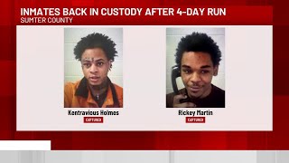 UPDATE: Sumter Co. escapees captured, sheriff announces