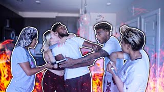 FIGHTING MY GIRLFRIEND IN FRONT OF DAVINE JAY & BRI CHIEF 😳 *gone CRAZY* FT. VANESSA LYNN
