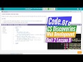 Multi-Page Websites Lesson 9.6 Tutorial with Answers - Code.org Web Development