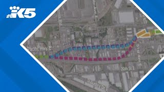 Proposed Tacoma Dome Link Extension would add nearly 10 miles of tracks between Federal Way, Tacoma