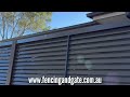 Fencing and Gate Centre - Louvre Privacy Screens - Product Feature