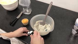 How to make silver buttercream frosting