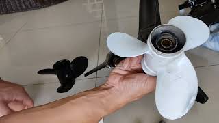 replace hangkai 12hp original propeller with an aftermarket one (part 1)