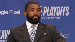 Kyrie Irving talks Luka & Game 6 Win vs Clippers, Postgame Interview  🎤