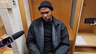 Kevin Durant on Suns loss vs Rockets tonight & he Finished with 28 points, 11 boards and 8 assists