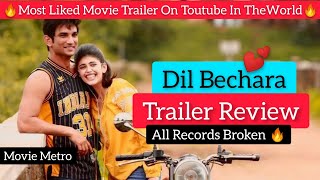 Dil bechara trailer  REVIEW | Sushant Singh Rajput  AR Rahman | MOVIE METRO