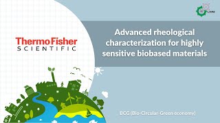 Advanced rheological characterization for highly sensitive biobased materials, by Prof  Desplentere