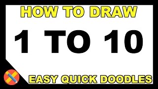 How to Draw Number Draw / Number Art