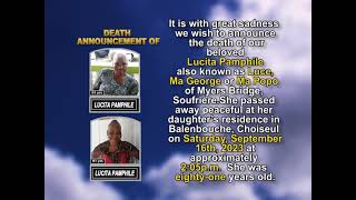 Lucita Pamphile short