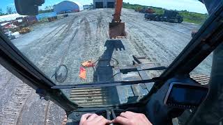 Self-unload -- Doosan 350 -- Timmins, ON