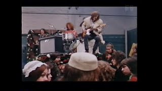 Cream performing We're Going Wrong in Danish film from 1968