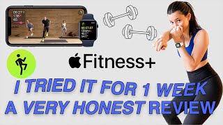 A BRUTALLY HONEST APPLE FITNESS+ REVIEW (i tried it everyday for a week!!)
