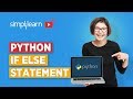 Python Tutorial: If Else Statement In Python | Python Programming | Simplilearn