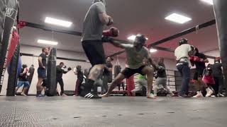 CoolGeek VS BIG BOXER boxing sparring (teaser)