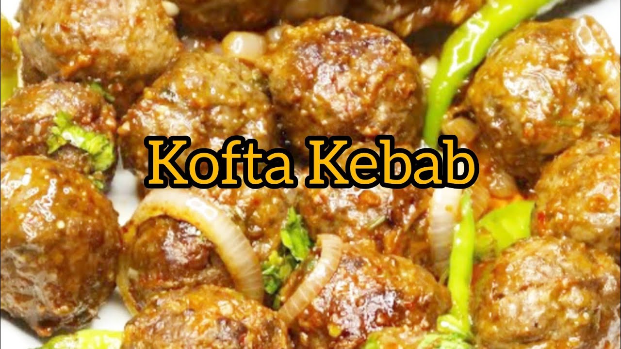 Turkish Kofta Kebab Recipe 🔥 - YouTube