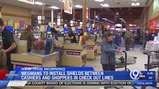 Wegmans to install shields between cashiers, shoppers at registers