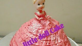 Little Doll Cake 🎂👍 #bakeacake